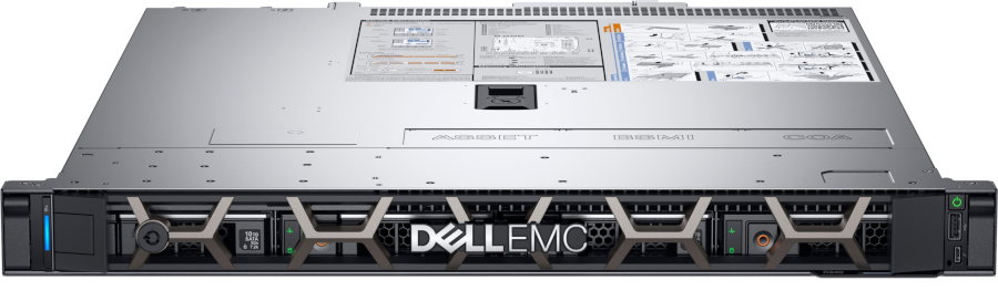 DELL EMC PowerEdge R350 Intel Xeon E-2314 ((2.8GHz/4-core/290W)